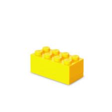 LEGO 40121732 Tárolódoboz (4x2) - Sárga (40121732) bútor