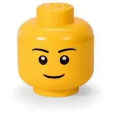 LEGO 40311724 Tárolódoboz - Fiú fej (S) bútor