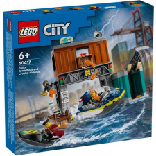 LEGO City 60417 - Rendőrségi motorcsónak és a rablók rejtekhelye lego