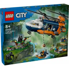LEGO City 60437 Dzsungelkutató helikopter a bázison lego