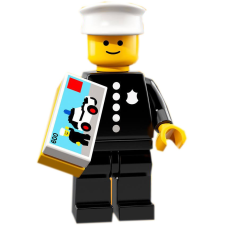 LEGO COL18-8 LEGO® Minifigurák 18. sorozat 1978-as Rendőrtiszt lego