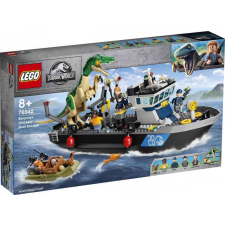 LEGO Jurassic World: Baryonyx dinoszaurusz szökés csónakon 76942 lego