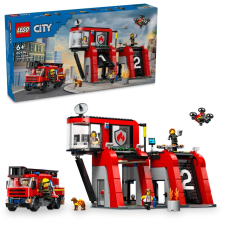 LEGO Lego city tűzoltóállomás és tűzoltóautó lego