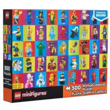 LEGO Minifugurák: 500 db-os kirakó-Karakter galéria puzzle, kirakós