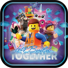 LEGO Movie, Lego kaland Papírtányér 8 db-os 23 cm party kellék