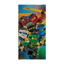 Lego Ninjago Golden Weapons fürdőlepedő, strand törölköző 70x140cm (Fast Dry) lakástextília