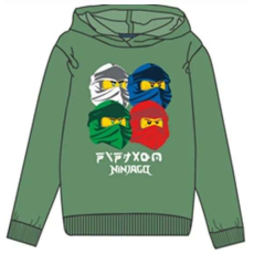 LEGO Ninjago gyerek pulóver zöld 5év