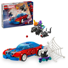 LEGO Pókember és Zöld Manó Versenyautó LEGO Marvel Készlet lego