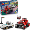 LEGO ® Sonic the Hedgehog™ 77118 Silver autója Knuckles monster truckja ellen
