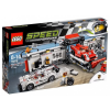 LEGO Speed Champion Porsche 919 Hybrid and 917K Pit Lane (75876)
