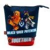 LEGO Tolltartó, cipzáras, pop-up, LEGO Ninjago Together, kék-piros-mintás (L53324)
