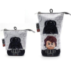 LEGO Tolltartó, cipzáras, pop-up, LEGO Star Wars Darth Vader/Anakin, szürke-fekete-mintás (L53458)