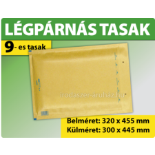 LÉGPÁRNÁS TASAK BARNA W9 BORÍTÉK I/19 1000 DARAB boríték