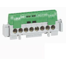 LEGRAND 004835 Elosztókapocs 141mm 16x1, 5-6mm2, zöld (4835) villanyszerelés
