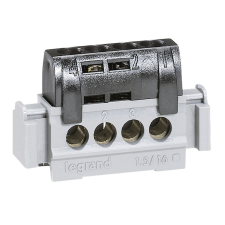 LEGRAND 004850 Lexic elosztókapocs IP2 4 fázis csatlakozás fekete ( Legrand 004850 ) villanyszerelés