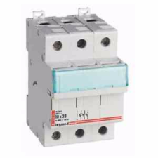 LEGRAND 005838 SZAKASZOLHATÓ ALJ. 10*38 3P. villanyszerelés