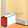 LEGRAND 011115 DLP alu végzáró 60x105