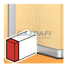 LEGRAND 011115 DLP alu végzáró 60x105 villanyszerelés