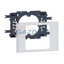 LEGRAND 011167 DLP alu egyes keret Ø60 szerelvény 85 mm fedélhez villanyszerelés