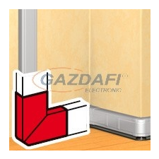 LEGRAND 011242 DLP alu kanyarelem 60x105 villanyszerelés