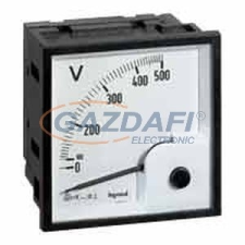 LEGRAND 014601 Lexic A mérő analóg ÁV csatlakoztatású 5A AC négyzetes kivágású villanyszerelés