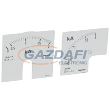 LEGRAND 014625 Lexic A mérőskála 0-2000A villanyszerelés
