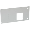 LEGRAND 021218 XL3 4000 fém előlap 300mm kikocsizható vízszintes DPX630-hoz