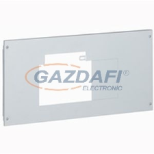 LEGRAND 021219 XL3 4000 fém előlap 300mm kikocsizható vízszintes DPX630+motoroshoz villanyszerelés