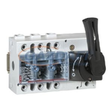 LEGRAND 022534 Vistop 125A 3P mellső, fekete karral, terhelésszakaszoló kapcsoló sínre villanyszerelés