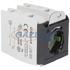 LEGRAND 022966 Osmoz csavaros aljzat - 2 x Z/Ny + rögzítőkeret 3 villanyszerelés