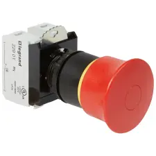 LEGRAND 023725 Osmoz vészleállító gomb reteszoldás húzással EN418 - Ny+Z - piros Ø40 villanyszerelés