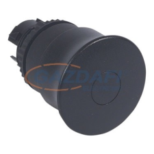 LEGRAND 023876 Osmoz vészleállító gomb reteszoldás húzással Ø40 - fekete villanyszerelés