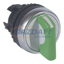 LEGRAND 023902 Osmoz forgatókaros 2 fix V állású kapcsoló - zöld villanyszerelés