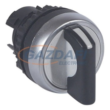 LEGRAND 023913 Osmoz forgatókaros 2 állású visszaugrós kapcsoló - fekete villanyszerelés