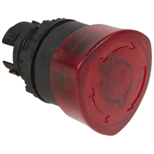 LEGRAND 024091 Osmoz vészleállító világító gomb reteszoldás forgatással Ø40 - piros ( Legrand 024091 ) villanyszerelés