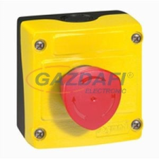 LEGRAND 024212 Osmoz sárga tokozat piros gombafejű nyomógombbal - Ny villanyszerelés
