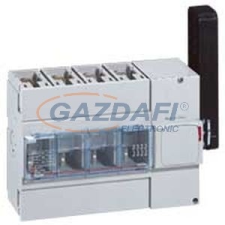 LEGRAND 026646 DPX-IS 250 160A 4P jobb oldali kapcsolás, kioldóval felszerelhető villanyszerelés