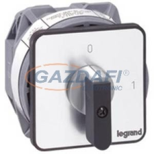 LEGRAND 027442 Görgős kapcsoló 3P 25A PR21 1-0-2 villanyszerelés
