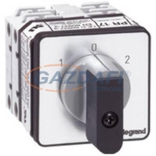 LEGRAND 027447 Görgős kapcsoló 3P 32A PR26 1-0-2 villanyszerelés