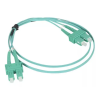 LEGRAND 032630 LEGRAND patch kábel, optika, OM4 multimódusú, SC/SC, duplex, 50/125um, LSZH (LSOH), kék, 1 méter