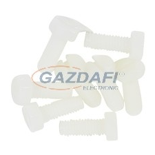 LEGRAND 036774 M6x10 műanyag csavar villanyszerelés