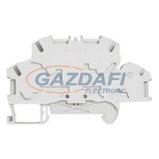 LEGRAND 037268 Viking3 fázissorkapocs 4mm2 4 vezetékes.hez szürke 2 emeletes rugós villanyszerelés