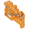 LEGRAND 037286 Viking3 fázis szakaszoló 2,5mm2 sorkapocs narancs 1 emelet. mini leválesztókapcs.rugós