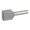 LEGRAND 037690 Starfix 2x2,5mm2 érvéghüvely szürke