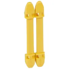 LEGRAND 038454 Duplix 7 karakter tartó sárga villanyszerelés