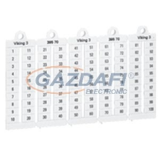 LEGRAND 039511 Viking3 jelölő 101-200 vízszintes 5mm széles villanyszerelés