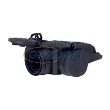 LEGRAND 051366 LEGRAND csatlakozó aljzat 3-as lengő gumi védősapkával villanyszerelés