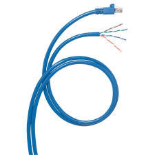 LEGRAND 051757 konszolidációs patch kábel RJ45-AWG Cat6 árnyékolatlan (U/UTP) AWG24 LSZH (LSOH) kék d: 6,2 mm 8 méter LCS3 ( Legrand 051757 ) egyéb hálózati eszköz
