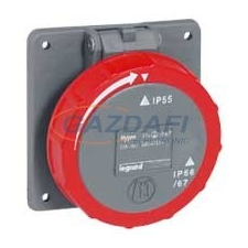 LEGRAND 053051 Hypra Dafbe-324k06 400V~ IP66/67-55 rögzíthető aljzat villanyszerelés