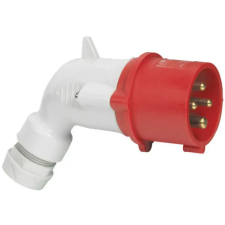 LEGRAND 056477 P17 Tempra Dfhm-323k09 m 400V IP44 meghajlított hordozható dugó villanyszerelés